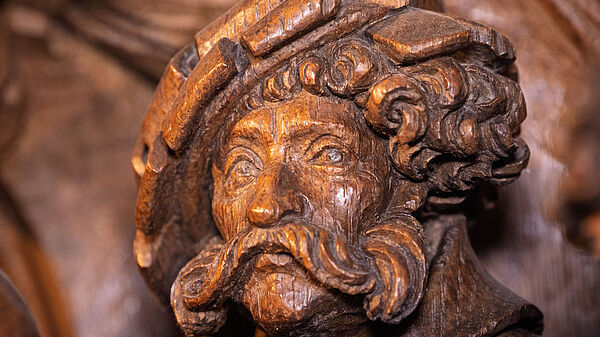 detail_brueggemann_altar Schleswiger Dom, Detail aus dem Brüggemann-Altar