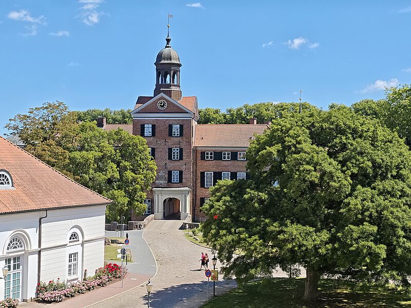Außenaufnahme vom Schloss Eutin 