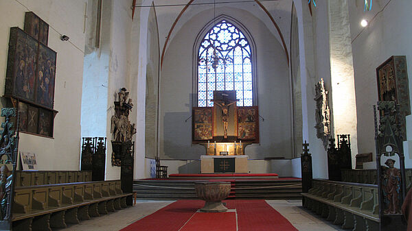 St. Marien (Innenansicht) Anklam © Neumann